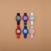 Six colorful diamond-encrusted ladies' watches are fashionable, versatile and light luxury timepieces details Picture
